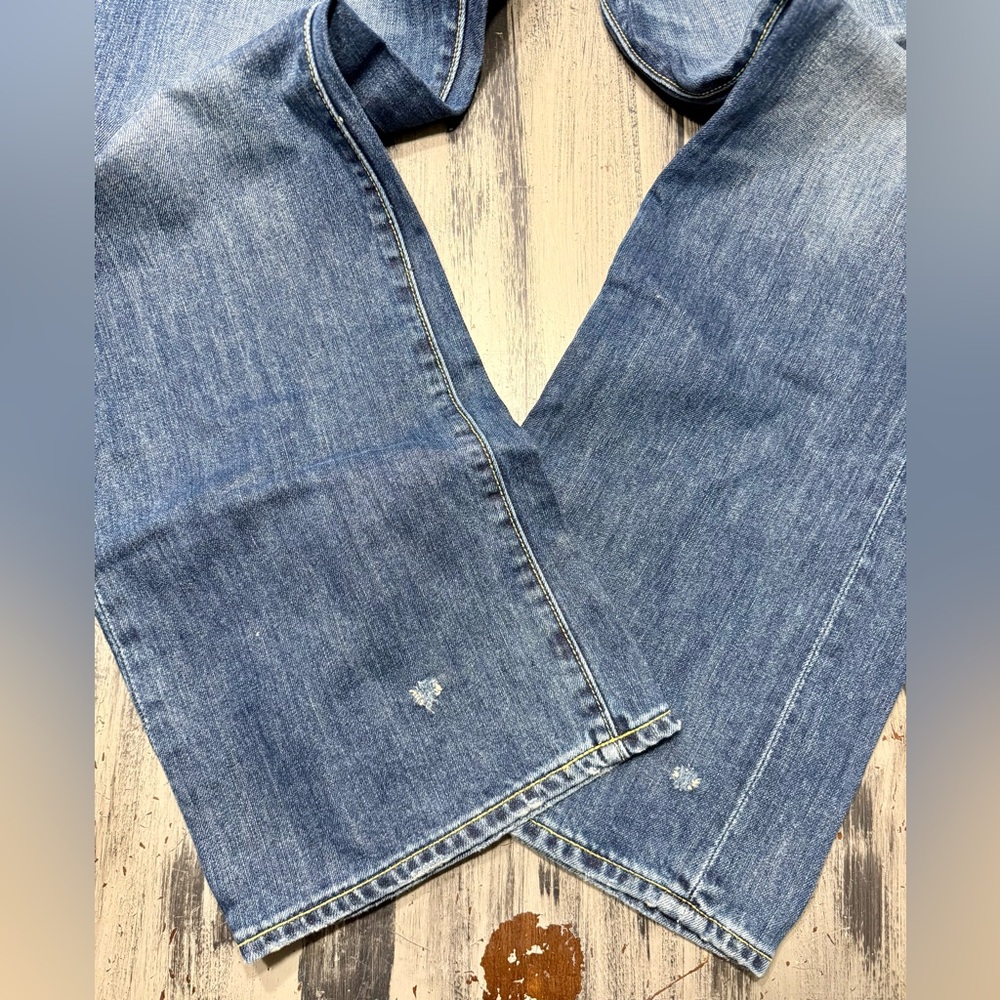 Ed Hardy Men’s Distressed Blue Denim Jeans Y2K new without tags - Picture 13 of 14
